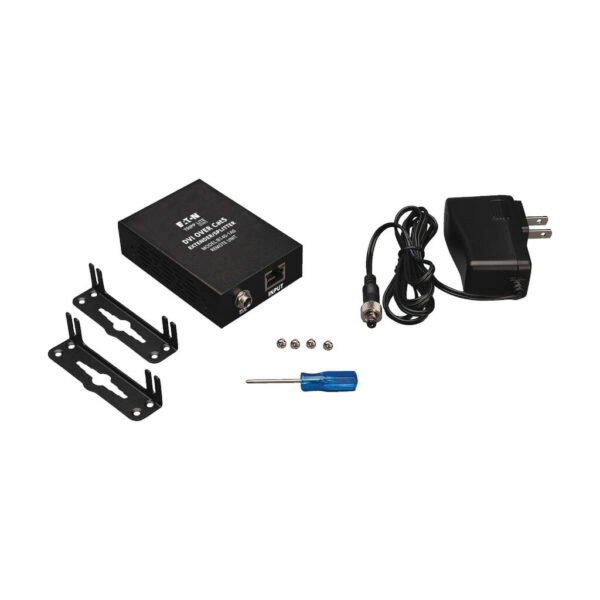7f81da79f1269405c805ae572fe62282 Tripp Lite series DVI over Cat5/6 Active Extender, Box-Style Remote Receiver for Video, DVI-I Single Link, Up to 200 ft. (60 m), TAA - B140-1A0