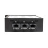 7f9cc8e7f4c0787e24a049e1e33685b3 Tripp Lite 40/100Gb Singlemode Fiber Breakout Cassette, (x3) 8-Fiber MTP/MPO (APC) to (x12) LC (UPC) Duplex 9/125, N484 Chassis - N484-3M8L12S