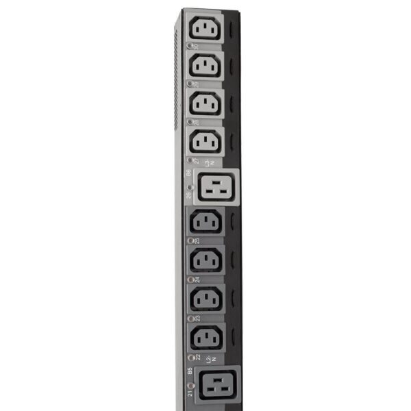 Tripp Lite 28.8kW 220-240V 3-Phase Switched PDU, LX Interface, Gigabit, 30 Outlets, IEC 309 63A 380-415V Input, 1.8 m Cord, 0U, TAA - PDU3XEVSR6G63B