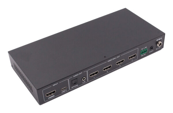 7fadf5ce5f1d898fa51bec074890ead9 Tripp Lite series 1x4 Video Wall Controller - 4K 60 Hz, 1 HDMI/USB-C Input, 4 HDMI Outputs, HDR, 4:4:4