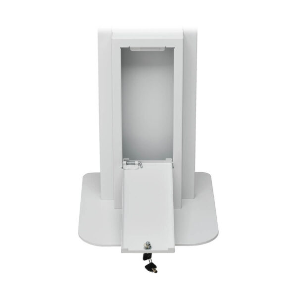 7febddce70d80028cdcee2021b5b32ed Tripp Lite series Secure Freestanding Tablet Mount Floor Stand for 13 in. Tablets, White