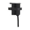 7ff480c3928ad84e75648704b04c8771 Tripp Lite series Protect It! In-Desktop Power Grommet - NEMA 5-15P, 2x USB-A Charging, Surge Protection, 10 ft. Cord, Antimicrobial, Black