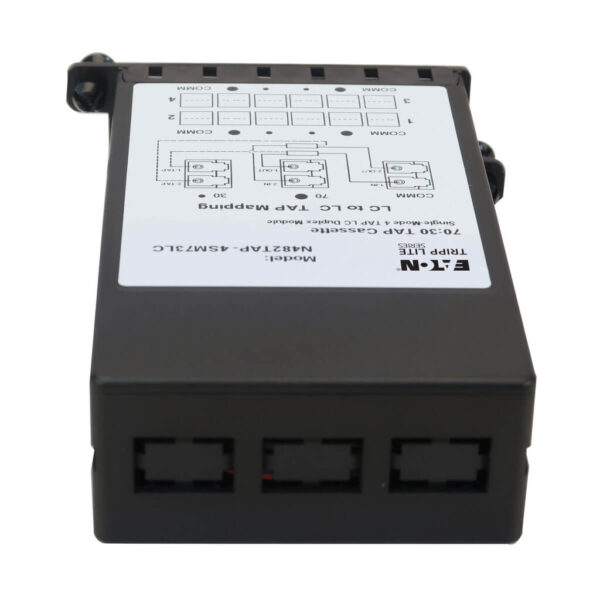 Tripp Lite series Fiber TAP Cassette - Singlemode, 4x Duplex LC, 70/30 Split