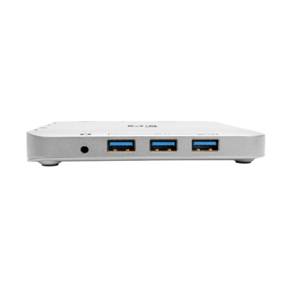 8029e81bfc33753600987f56f3bce4e8 Tripp Lite series USB-C Dock, Dual Display - 4K HDMI/mDP, VGA, USB 3.x (5Gbps), USB-A/C Hub, GbE, 60W PD Charging