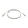 808ac900f3f24b7660b7bac87cb753cd Tripp Lite series Cat6 Gigabit Molded (UTP) Ethernet Cable (RJ45 M/M), PoE, White, 5 ft. (1.52 m)