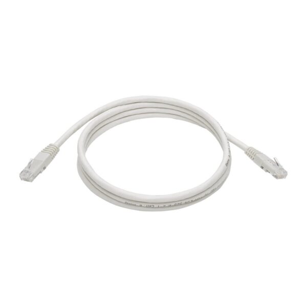 808ac900f3f24b7660b7bac87cb753cd Tripp Lite series Cat6 Gigabit Molded (UTP) Ethernet Cable (RJ45 M/M), PoE, White, 5 ft. (1.52 m)