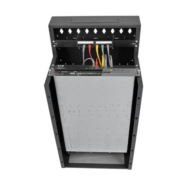 Tripp Lite series SmartRack 12U Low-Profile Vertical-Mount Wall-Mount Small Server Rack Enclosure