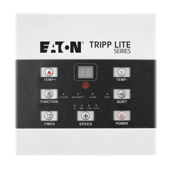 80cf6ba2eea13d01ebef9b70901d5315 Tripp Lite series Portable AC Unit with Ionizer for Labs and Offices - 13,000 BTU (3.8 kW), 120V, R32 Refrigerant, Cable Lock Set, White