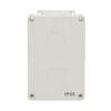 Tripp Lite series Waterproof Electrical Junction Box - Surface Mount, Industrial, Single Gang, IP68, TAA, 2 Cutouts