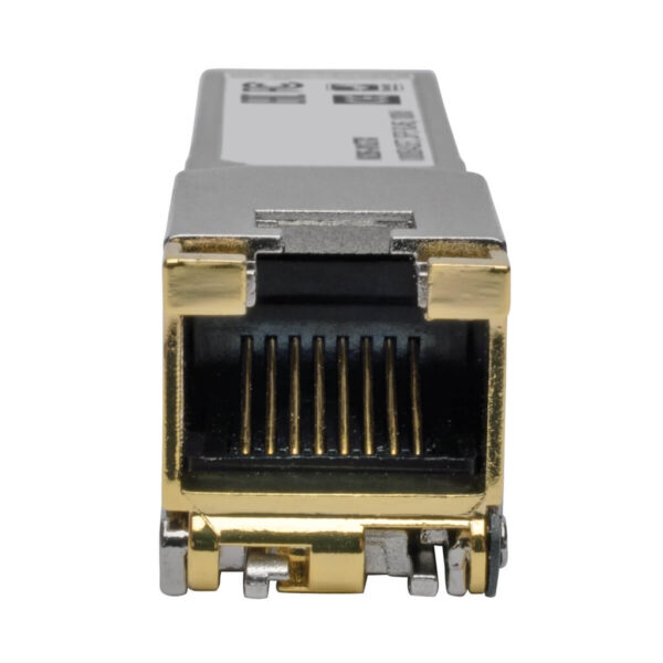 Tripp Lite series Cisco-Compatible GLC-T SFP Mini Transceiver, 1000Base-TX Copper RJ45, Cat5e, Cat6, 328.08 ft. (100 m)
