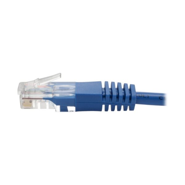 Tripp Lite series Cat5e 350 MHz Molded (UTP) Ethernet Cable (RJ45 M/M), PoE - Blue, 12 ft. (3.66 m)