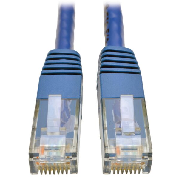 81832ee00464841cedfaae5d73d7c3ad Tripp Lite series Cat6 Gigabit Molded (UTP) Ethernet Cable (RJ45 M/M), PoE, Blue, 6 ft. (1.83 m)