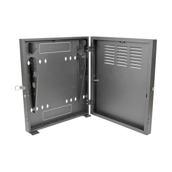 8183a734ce848efdccb9a52cbd238683 Tripp Lite series SmartRack 2U Low-Profile Vertical-Mount Switch-Depth Wall-Mount Rack Enclosure Cabinet