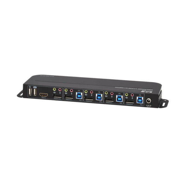 Tripp Lite series 4-Port DisplayPort/USB KVM Switch - 4K 60 Hz, HDR, HDCP 2.2, IR, DP 1.4, USB Sharing