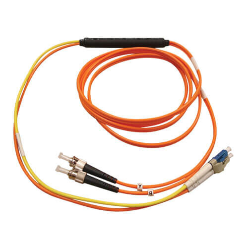 Tripp Lite series Fiber Optic Mode Conditioning Patch Cable (ST/LC), 1M (3 ft.)