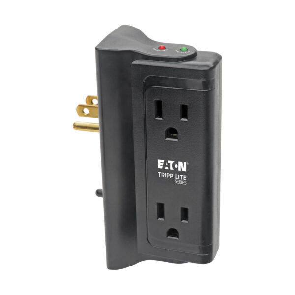 81ce12b4e7fd06d61ba22e2a47f82a62 Tripp Lite series Protect It! Surge Protector with 4 Side-Mounted Outlets , Direct Plug-In, 720 Joules