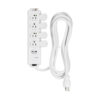81e6c18276ca0be30ab7d09657b686ca-1 Tripp Lite series Safe-IT UL 2930 Medical-Grade Power Strip for Patient-Care Vicinity, 4x 15A Hospital-Grade Outlets, Safety Covers, 6 ft. Cord