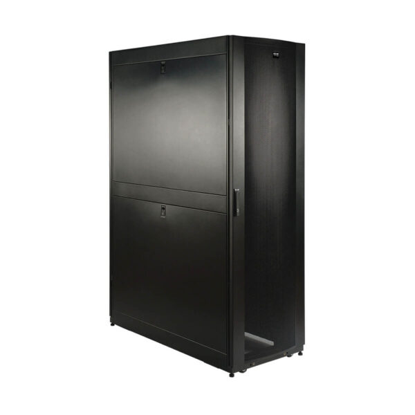 Tripp Lite series 45U Extra-Deep Server Rack - 48 in. (1219 mm) Depth, Doors & Side Panels Included