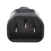 Tripp Lite series Power Cord Y Splitter, C14 to 2x NEMA 5-15R - 13A, 125V, 16 AWG, 18 in. (46 cm), Black