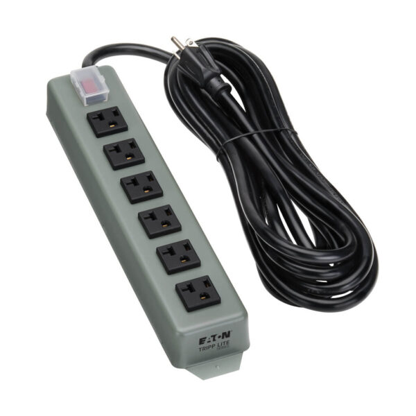 Tripp Lite series Industrial Power Strip, 6-Outlet, 15 ft. (4.6 m) Cord, 5-20P Plug
