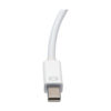 829302897349ac6de0285d84b7ea4303 Tripp Lite series Keyspan Mini DisplayPort to VGA/HDMI All-in-One Video Converter Adapter, 4K 30Hz HDMI, DP1.2, White, 6-in. (15.24 cm)