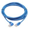 Tripp Lite series Left-Angle Cat6 Gigabit Molded Slim UTP Ethernet Cable (RJ45 Left-Angle M to RJ45 M), Blue, 10 ft. (3.05 m)
