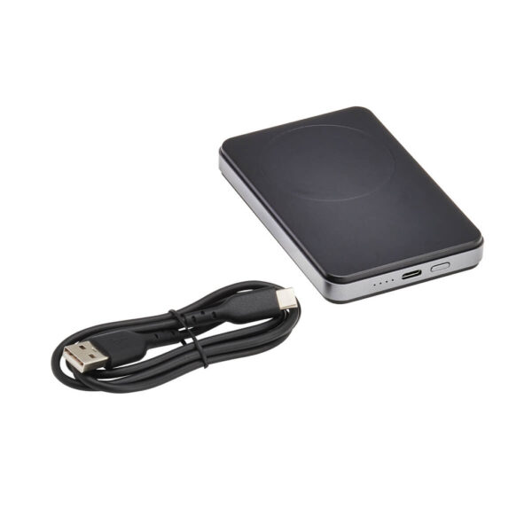 82bdd8510acb40fdf70e514e9958b27b Tripp Lite series Portable Wireless Magnetic Charging Power Bank for iPhone 16/15/14/13/12, USB-C Output, 18W, 4000mAh, Lithium-Ion, Black