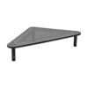 Tripp Lite series Monitor Riser for Desk, 12 x 20 in. - Height Adjustable, Corner, Metal, Black
