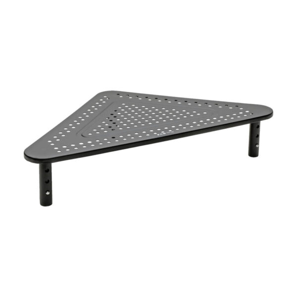 Tripp Lite series Monitor Riser for Desk, 12 x 20 in. - Height Adjustable, Corner, Metal, Black