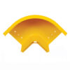 Tripp Lite series Toolless Horizontal 90-Degree Elbow for Fiber Routing System, 120 mm (5 in.)