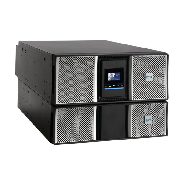 Eaton 9PX G2 8kVA 8kW Online UPS, 200-240V In, 120/240V Out, Hardwired Input, 18x 5-20R, 3x L6-30R, Network Card, Bypass, 7U Rack/Tower - 9PX8KTF5G2