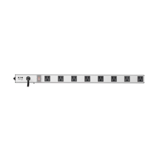 83ca8e7a7490936c7e7d2e22ecff0193 Tripp Lite series 8 Right-Angle Outlet Vertical Power Strip, 120V, 15A, 15 ft. (4.57 m) Cord, 5-15P, 24 in.