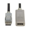 Tripp Lite series DisplayPort Extension Cable with Active Repeater and Latching Connector (M/F), 4K 60 Hz, HDR, 4:4:4, HDCP 2.2, 10 ft. (3.1 m), TAA
