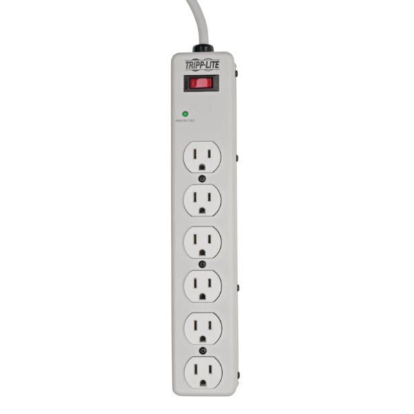 840e0b5f8b26143513383eb9ce3a21c0 Tripp Lite TLM606HJ surge protector Grey 6 AC outlet(s) 120 V 1,8 m