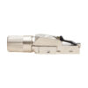 8487b75c6a185f6364607ae513686d99 Tripp Lite series Cat8 STP Class 1 Field-Termination Plug, 568A/568B, TAA
