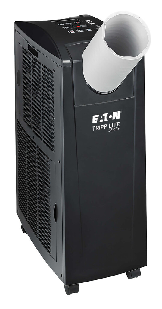 Tripp Lite series Portable AC Unit for Server Rooms - 13,000 BTU (3.8 kW), 120V, R32 Refrigerant, Black