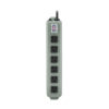 84d426111298001760d550b9c427a83d Tripp Lite series Industrial Power Strip, 6-Outlet, 15 ft. (4.6 m) Cord, Locking Switch Cover - UL24CB-15