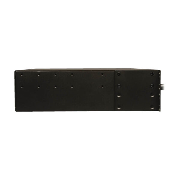 84df254b1dbb2080543423cc4d942331 Tripp Lite 5.5kW 1-Phase Monitored PDU with LX Platform Interface, 208/230V Outlets (12-C13 and 4-C19), L6-30P, 12 ft. Cord, 2U Rack, TAA - PDUMNH30HV