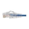 84f030ce996ee4219595c009922fb406 Tripp Lite series Cat6 Gigabit Snagless Slim UTP Ethernet Cable (RJ45 M/M), PoE, Blue, 6-in. (15.24 cm)