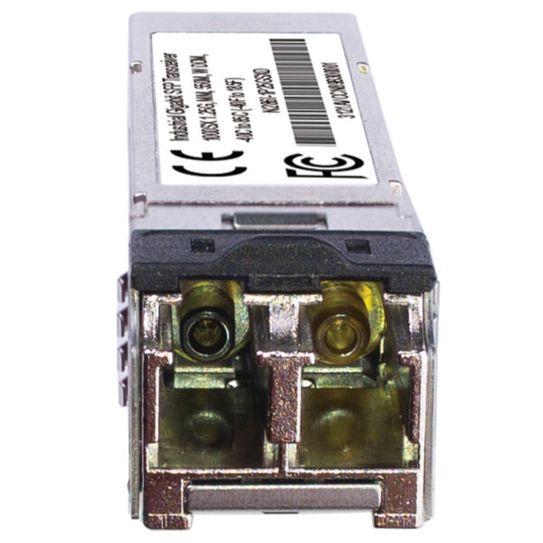 85099cbaa2685420426a94f5303f70f2 Tripp Lite series Industrial Gigabit SFP Transceiver - 1000Base-SX, Multimode, LC Duplex, DDM, -40° to 85°C, 550 m (1,804 ft.), TAA