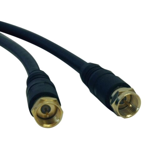 851421efcc668a869f6a9ef746366841 Tripp Lite series RG59 Coax Cable with F-Type Connectors, 12 ft. (3.66 m)