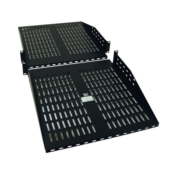 Tripp Lite series SmartRack 2U Cantilever Double-sided Fixed Shelf (60 lbs / 27.2 kgs capacity each side; 36 in./914 mm Deep)