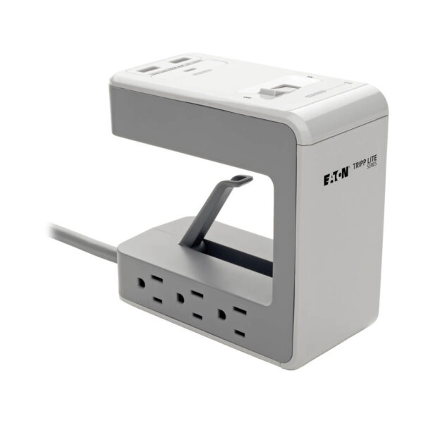 853460cf8eeb2d22f9d2b6259c08d959 Tripp Lite TLP648USBC surge protector Grey 6 AC outlet(s) 120 V 2,44 m