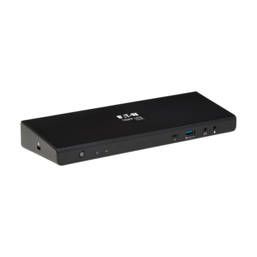 Tripp Lite series USB-C Dock, Dual Display - 5K 60 Hz DP, 4K 60 Hz HDMI, USB 3.x (5Gbps), USB-A/C Hub, GbE, 85W PD Charging