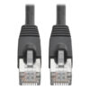 8568ca332b2c254094e6aa39a71bc803-5 Tripp Lite series Cat6a 10G Snagless Shielded STP Ethernet Cable (RJ45 M/M), PoE, Black, 4 ft. (1.22 m)