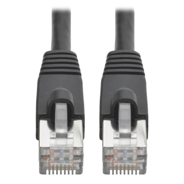 8568ca332b2c254094e6aa39a71bc803-5 Tripp Lite series Cat6a 10G Snagless Shielded STP Ethernet Cable (RJ45 M/M), PoE, Black, 4 ft. (1.22 m)