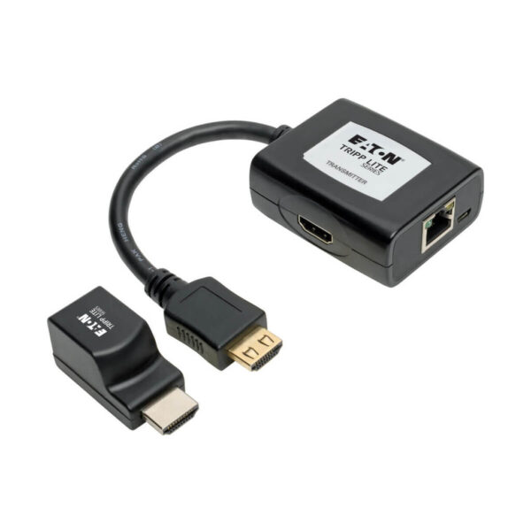 857064ac64f7c7cc85111cb1553a28e9 Tripp Lite series HDMI over Cat5/6 Extender Kit, Transmitter/Receiver for Video/Audio, PoC, Up to 100 ft. (30 m), TAA
