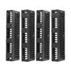 858506b2f6371336e1c321ebdd64e411 Tripp Lite series High-Capacity Vertical Cable Manager - Deep Double Finger Duct with Cover, Double Sided, 6 in. Wide, Black, 7 ft. (2.2 m)