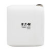 Tripp Lite series Compact USB-C Wall Charger with USB-C to Lightning Cable - 18W PD Charging, GaN Technology, White