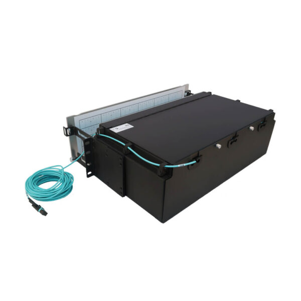 85d5cc42d65d96c0645e00631bb9d4ed Tripp Lite series Preloaded Fiber Patch Panel, 3U - 24x (12F MTP/MPO-PC to 4x LC Duplex F/F) 8F Trunk Cables, OM4 Multimode, 10 m (32.8 ft.)
